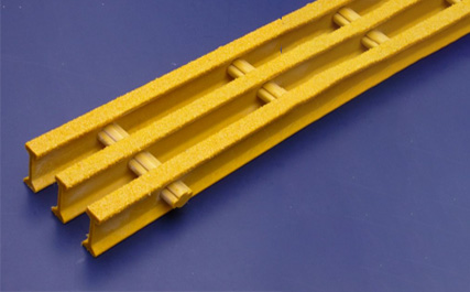 yellow fiberglass pultruded grating
